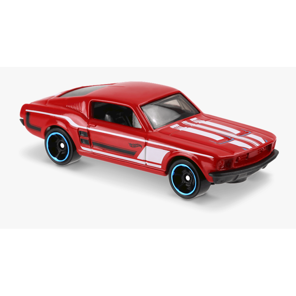 Машинка Hot Wheels '67 Mustang (2018 Базовая - Then and Now